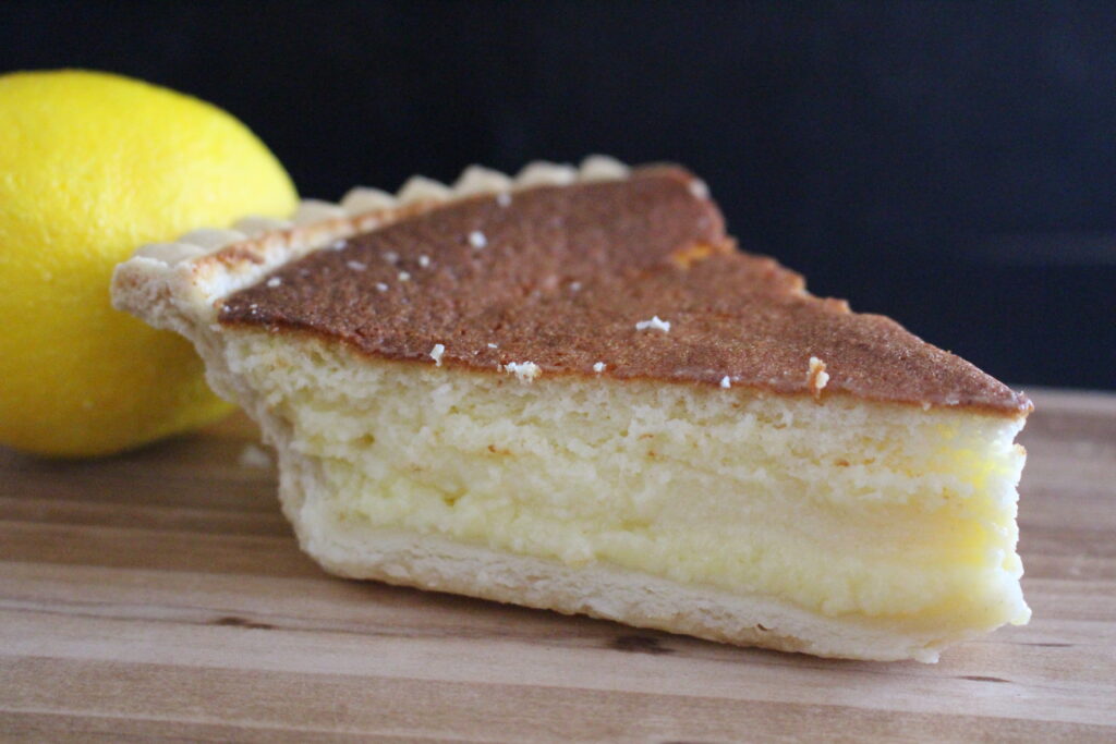 Lemon Sponge Pie