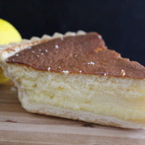 Lemon Sponge Pie