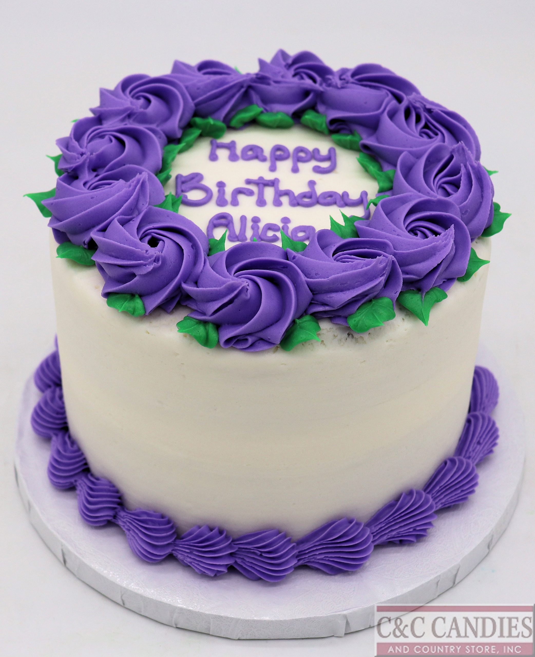 Rosette Border - Round Cake - Image 2