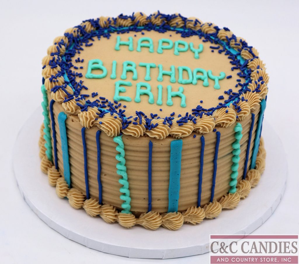 Simply Striped - Round Cake