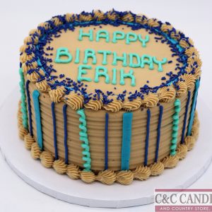 Simply Striped - Round Cake