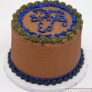 Double Border - Round Cake