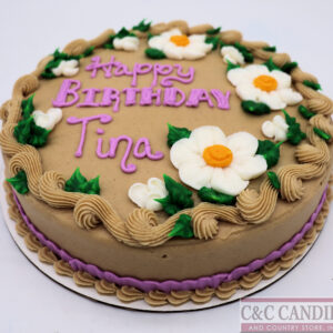 Pretty Daisies - Round Cake