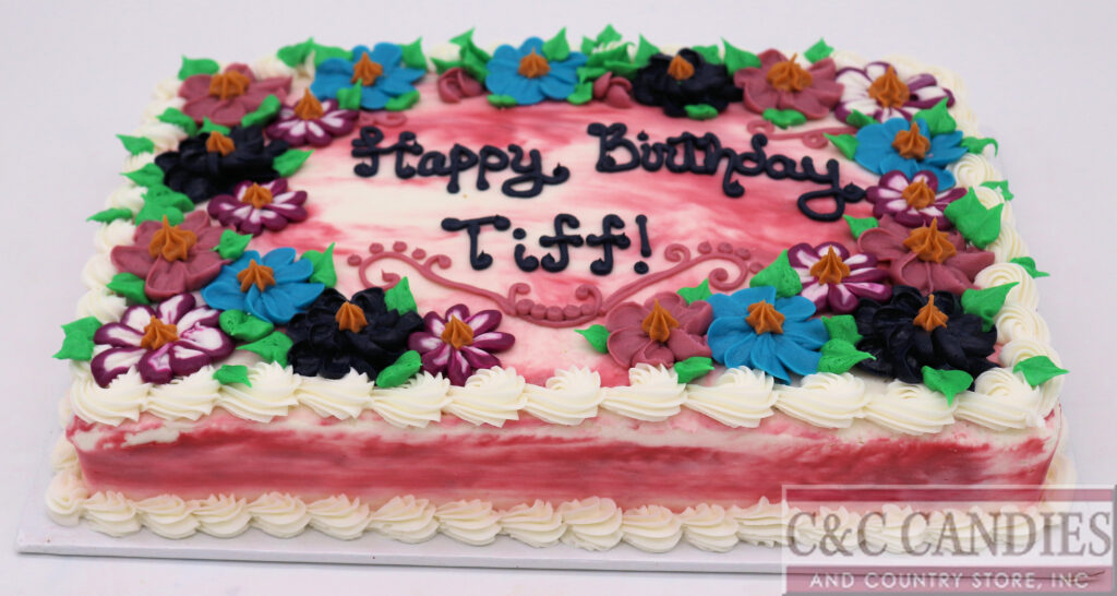 Lillie's Secret Garden - Sheet Cake