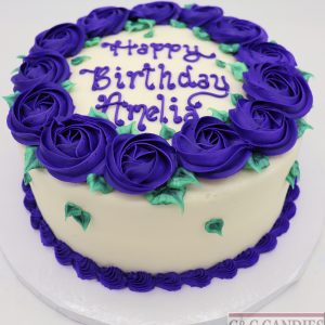 Rosette Border - Round Cake