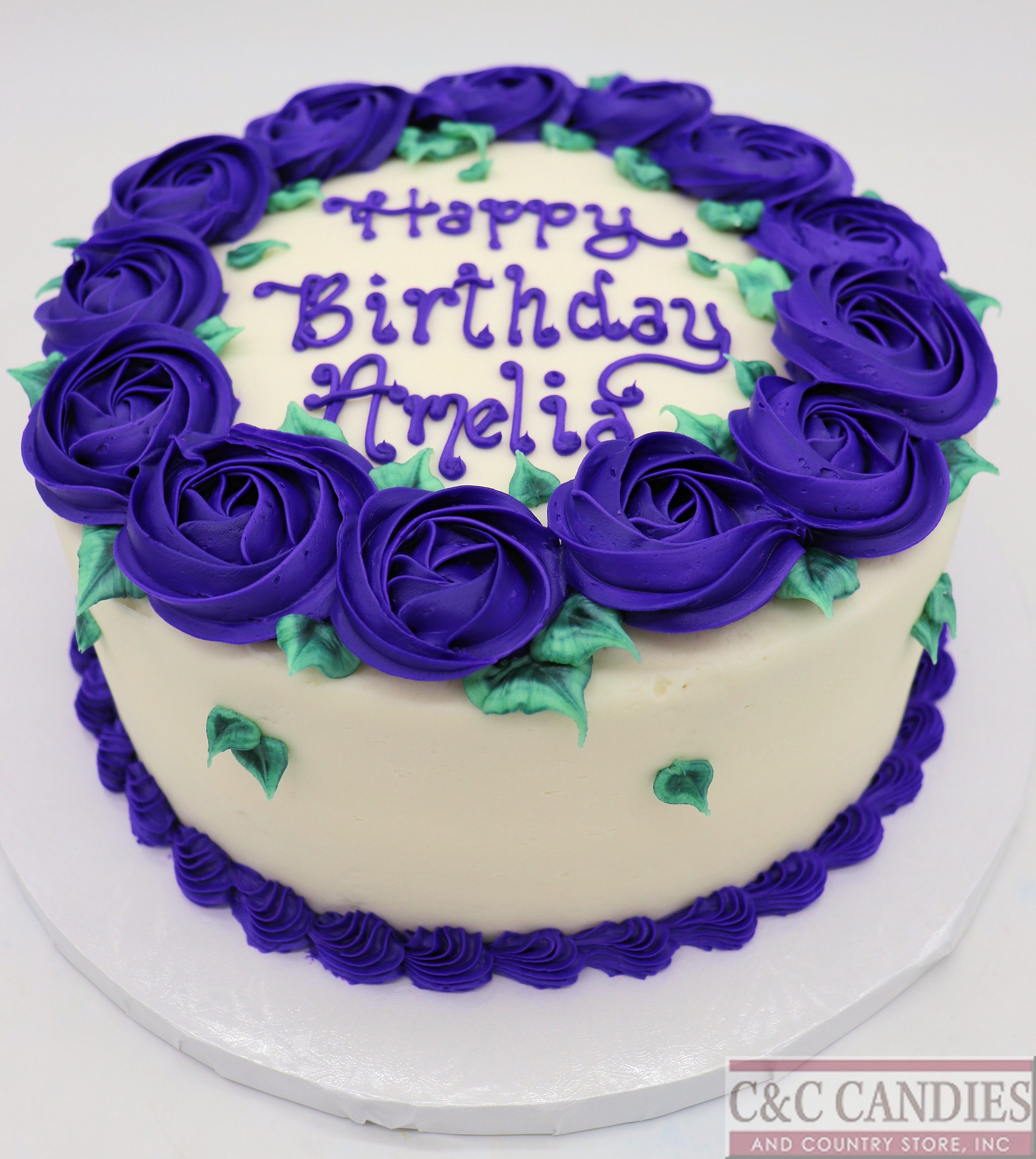 Rosette Border - Round Cake