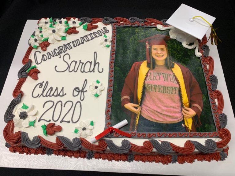 Graduation Sheet Cake – Graduate Photo | C&C Candies