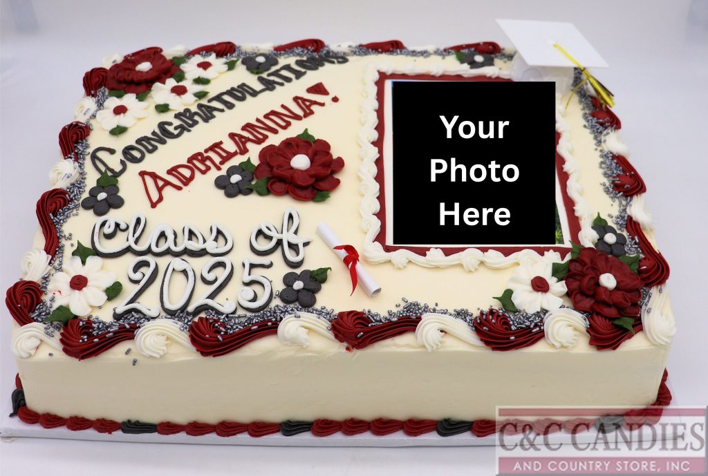 Graduate Photo - Graduation Sheet Cake