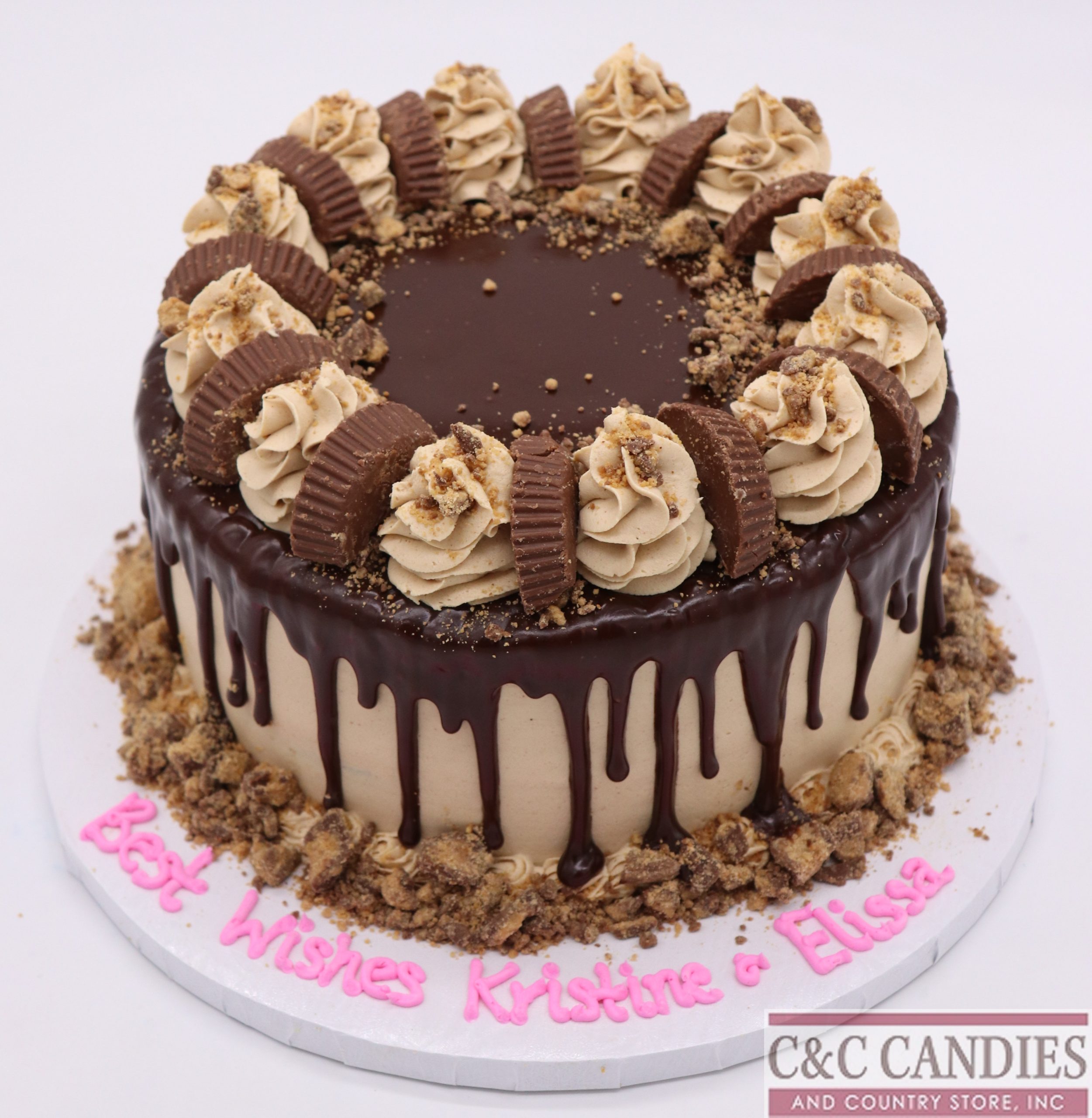 Peanut Butter Cup Explosion Cake - Image 5