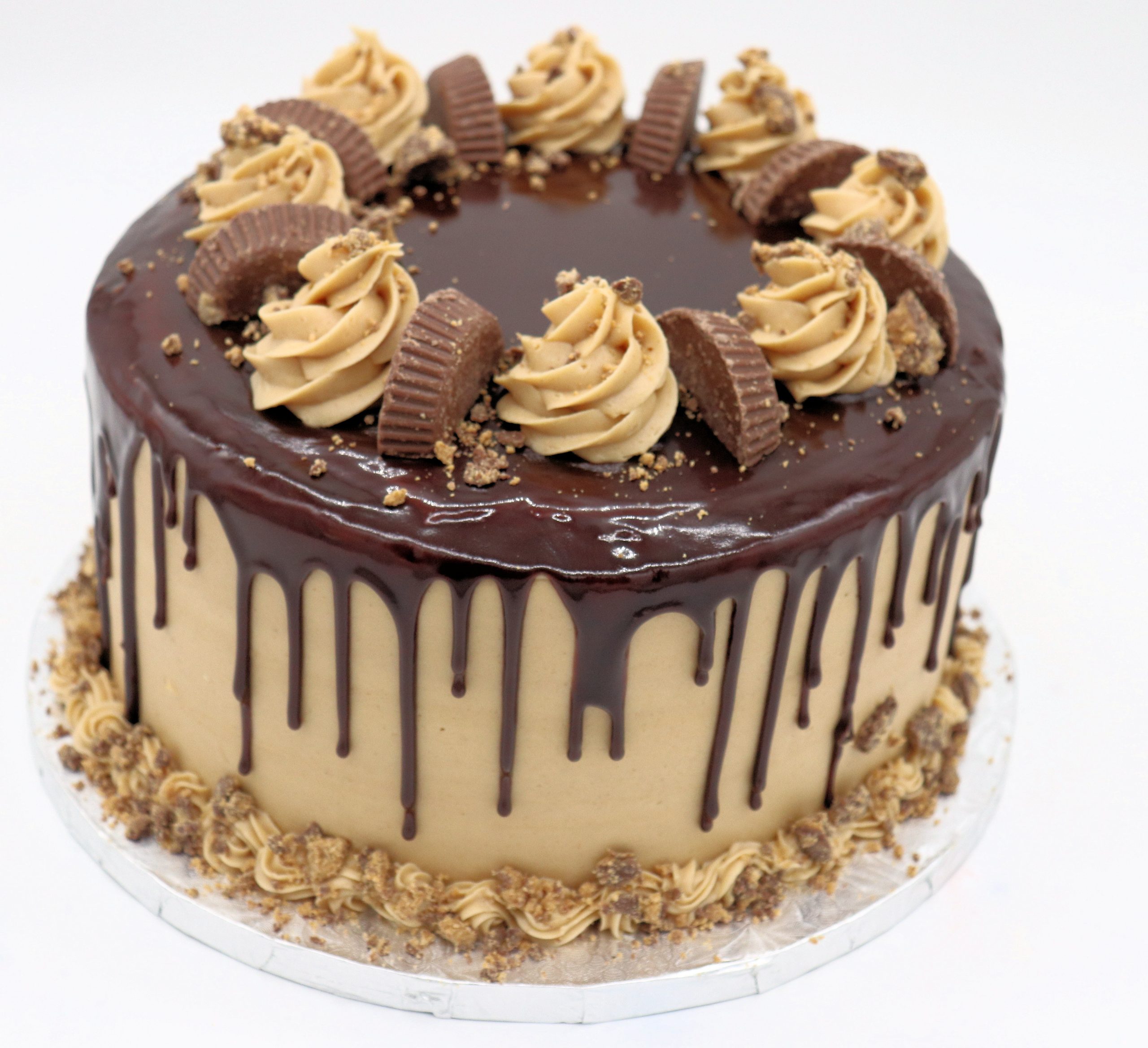 Peanut Butter Cup Explosion Cake - Image 4