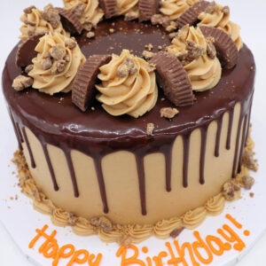 Peanut Butter Cup Explosion Cake