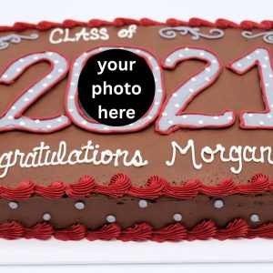 Photo Year Graduation Sheet Cake