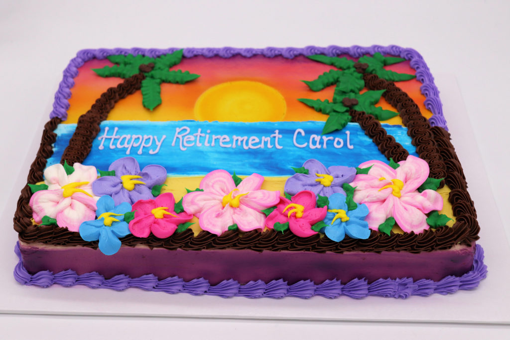 Hawaiian Sunset Sheet Cake Candc Candies