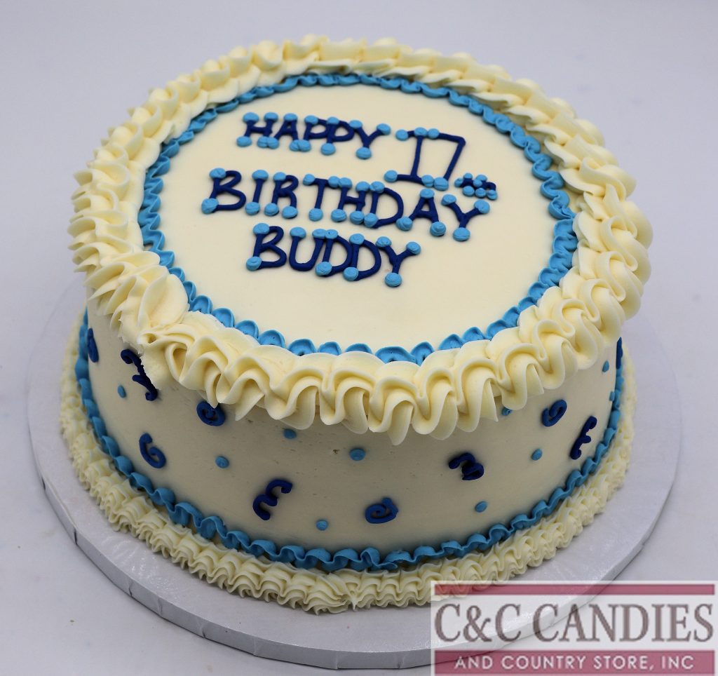 Squiggles - Round Cake