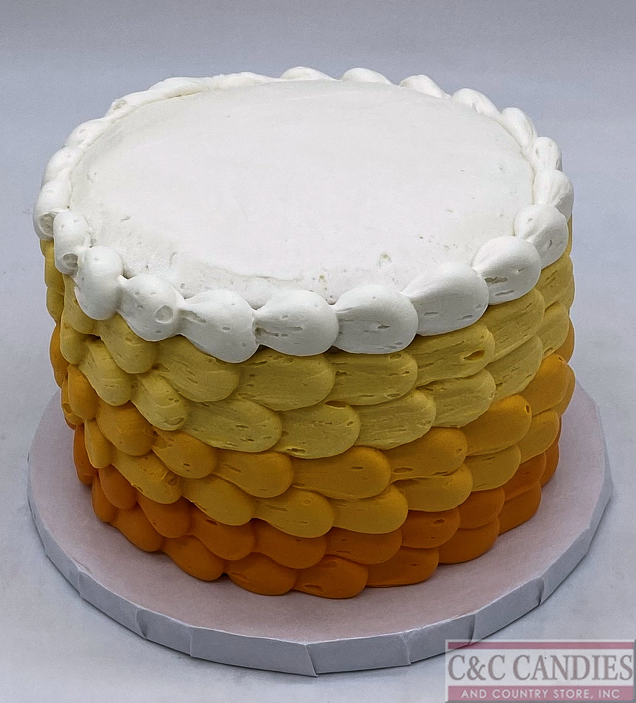 Colorful Scallops - Round Cake - Image 2