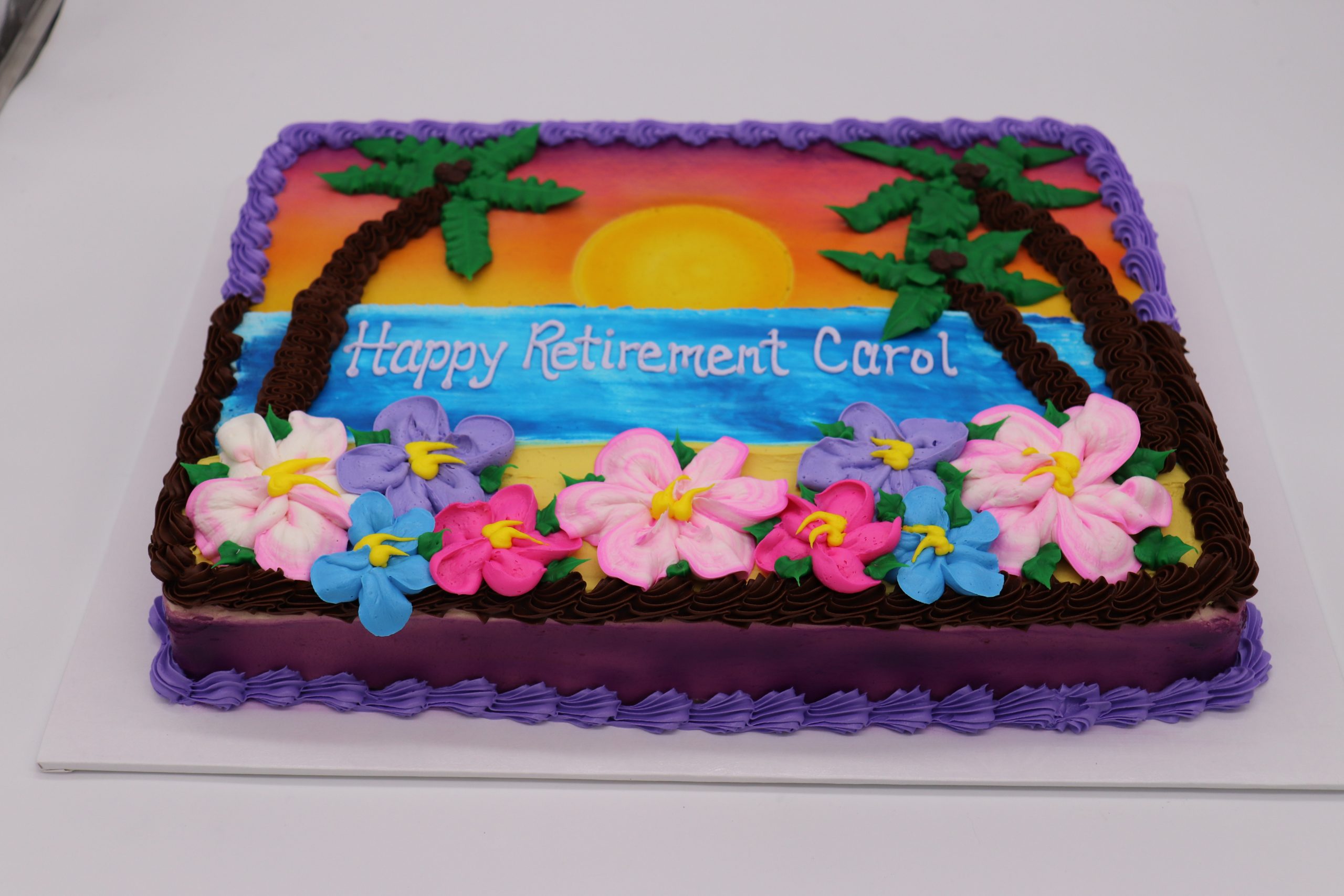 Hawaiian Sunset - Sheet Cake - Image 5