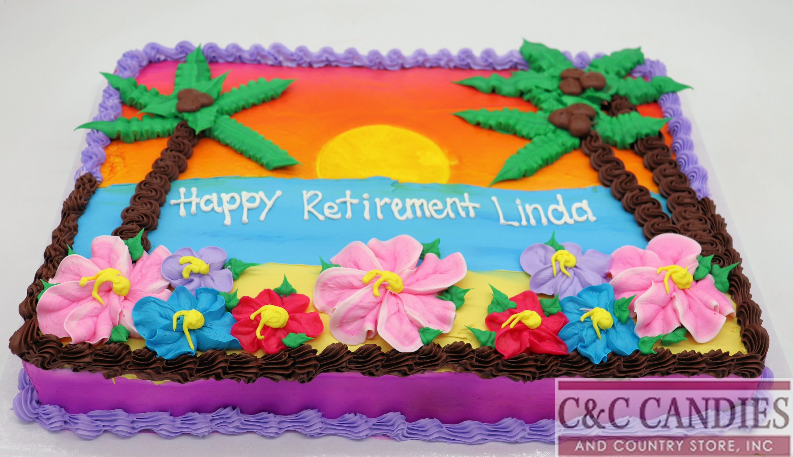 Hawaiian Sunset - Sheet Cake - Image 4