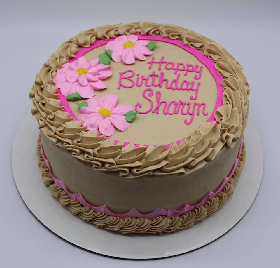Sassy Daisies - Round Cake - Image 3