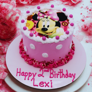 Minnie Mouse - Round Cake