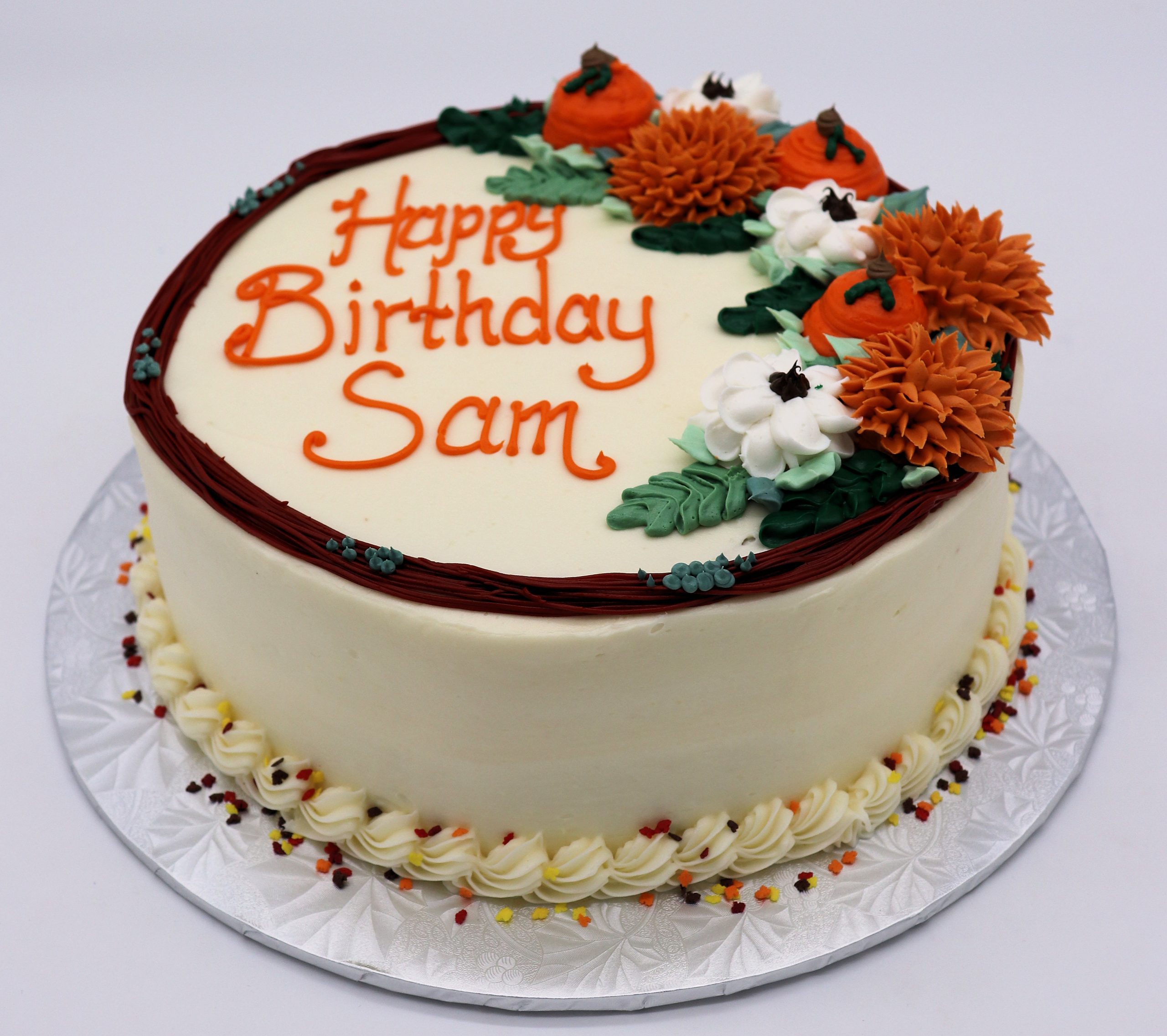 Fall Harvest - Round Cake - Image 2