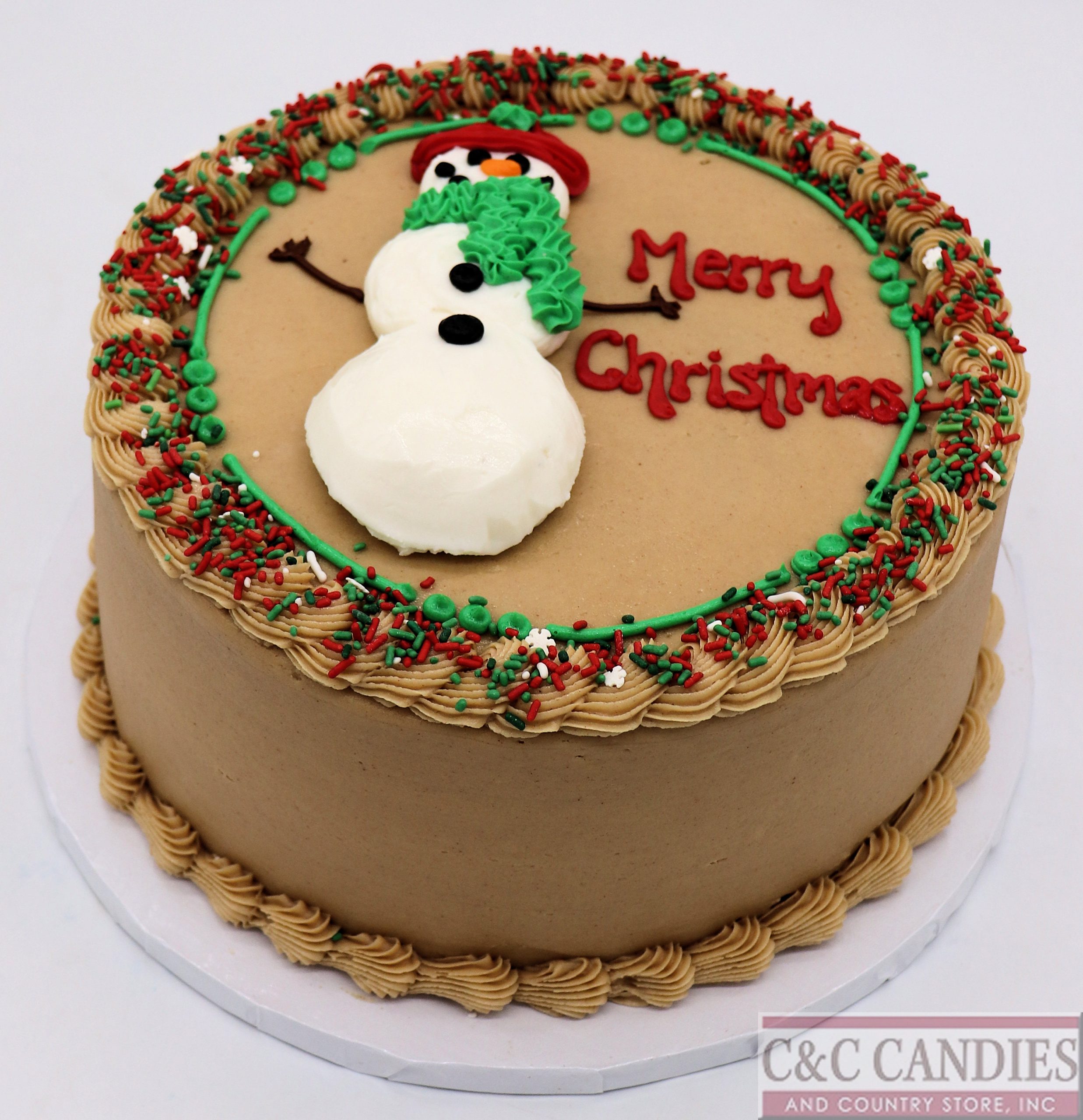 Winter Wonderland - Round Cake - Image 3