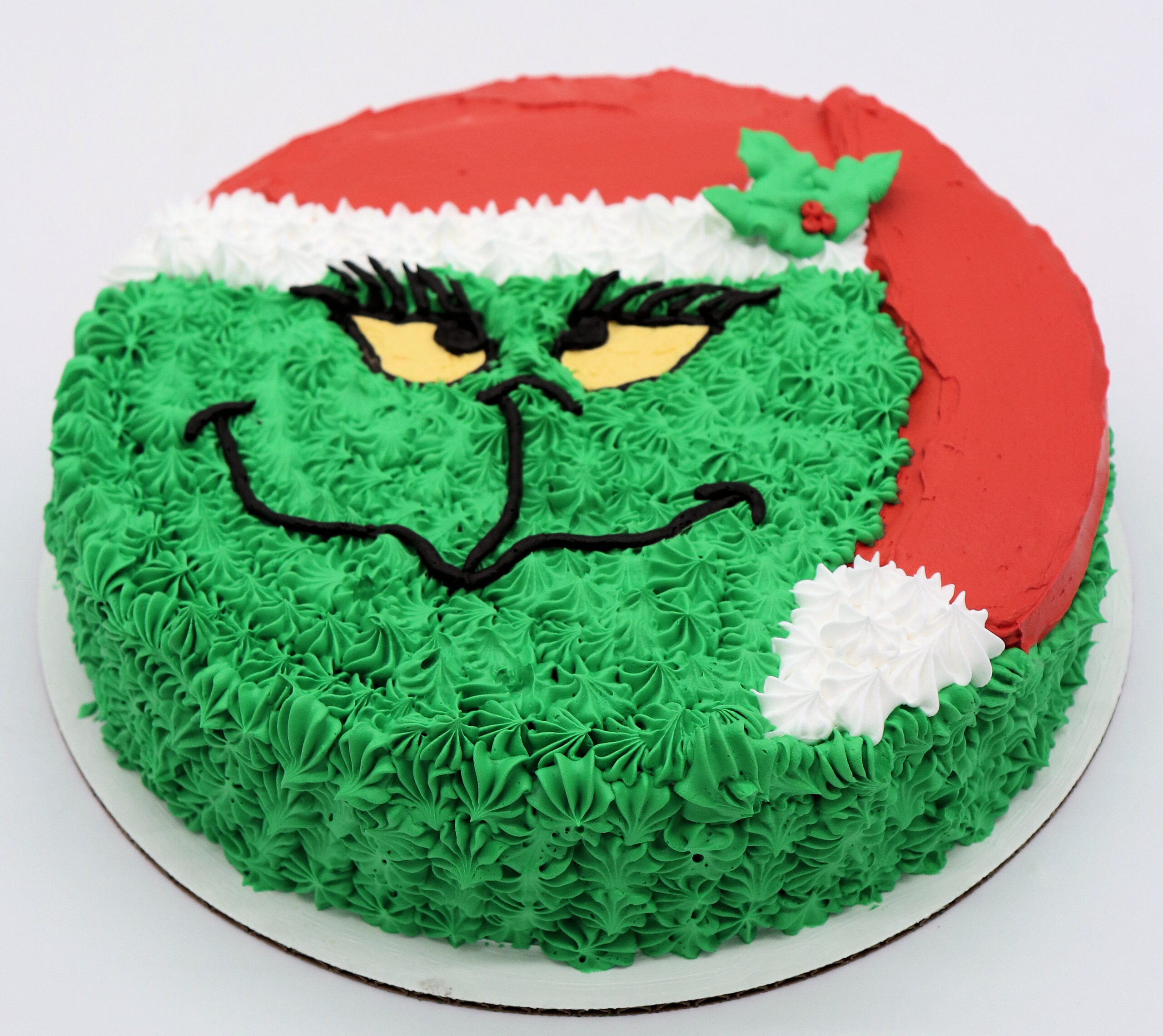 Grinch Round Cake | C&C Candies