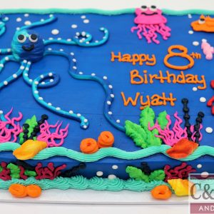 Under the Sea - Sheet Cake