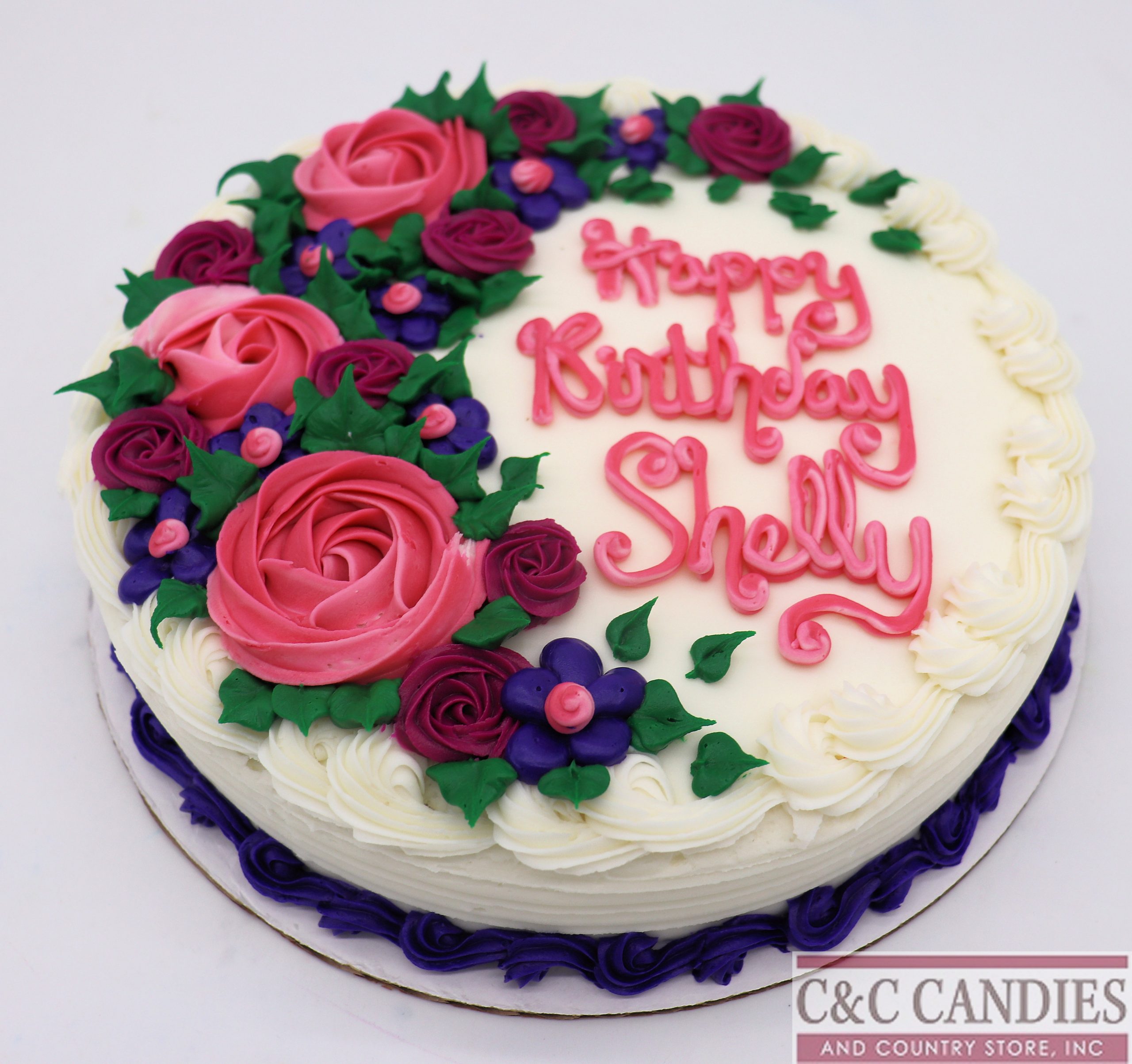 Garden Party - Round Cake - Image 2