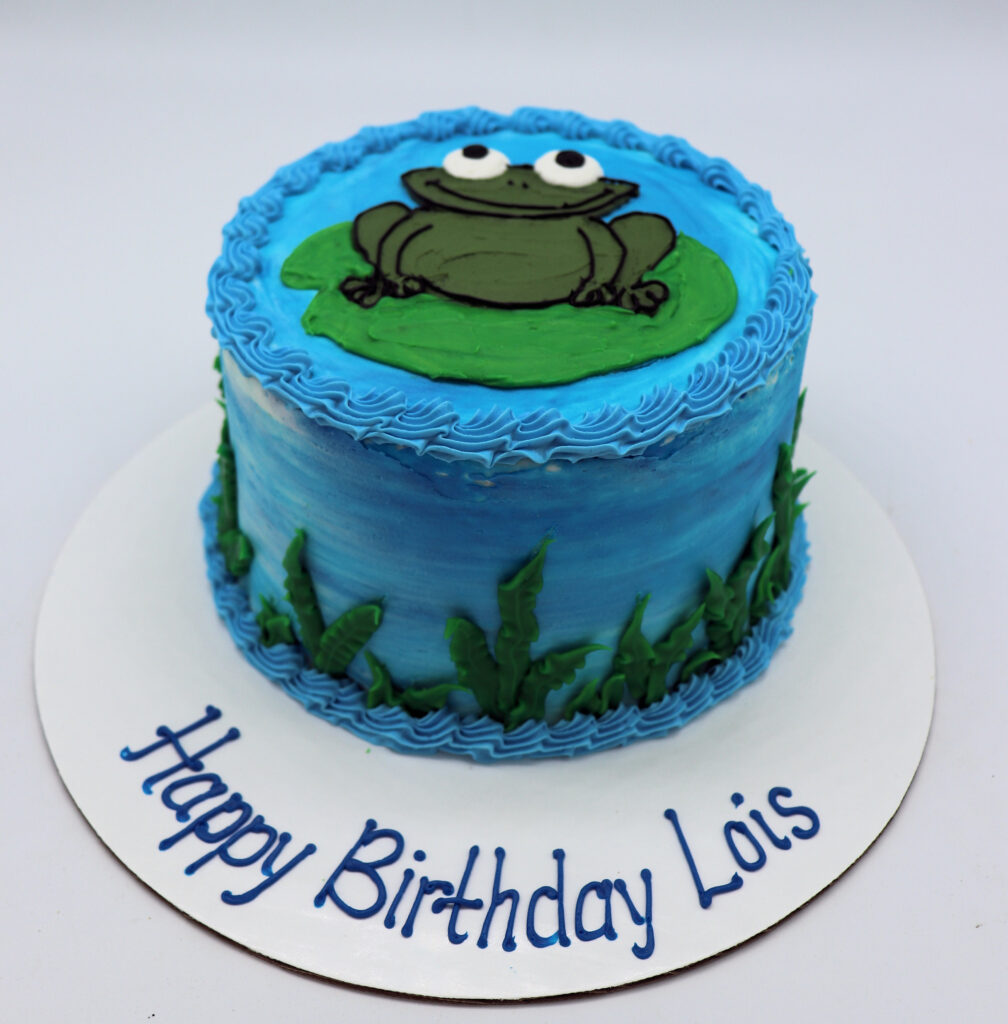 Hoppy Birthday Round Cake