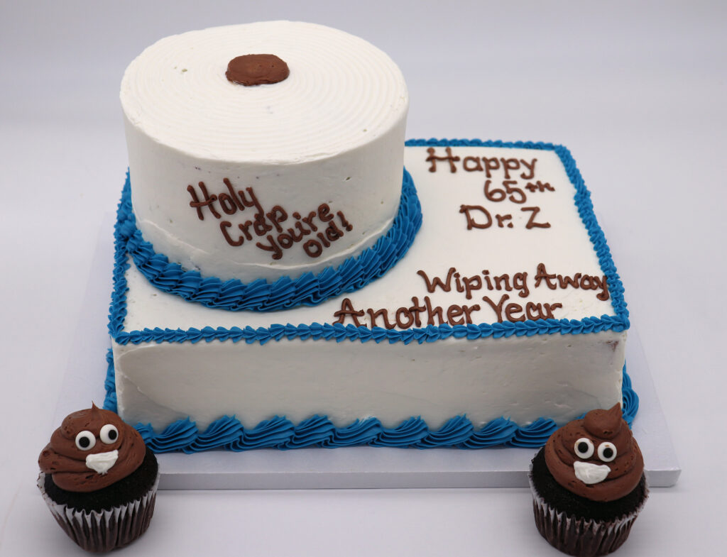 Wiping Away Another Year - Roll on Sheet Cake