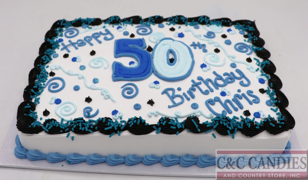 Birthday Fete - Sheet Cake