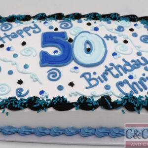 Birthday Fete - Sheet Cake