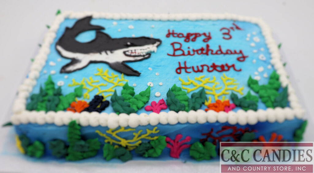 Shark Bait - Sheet Cake