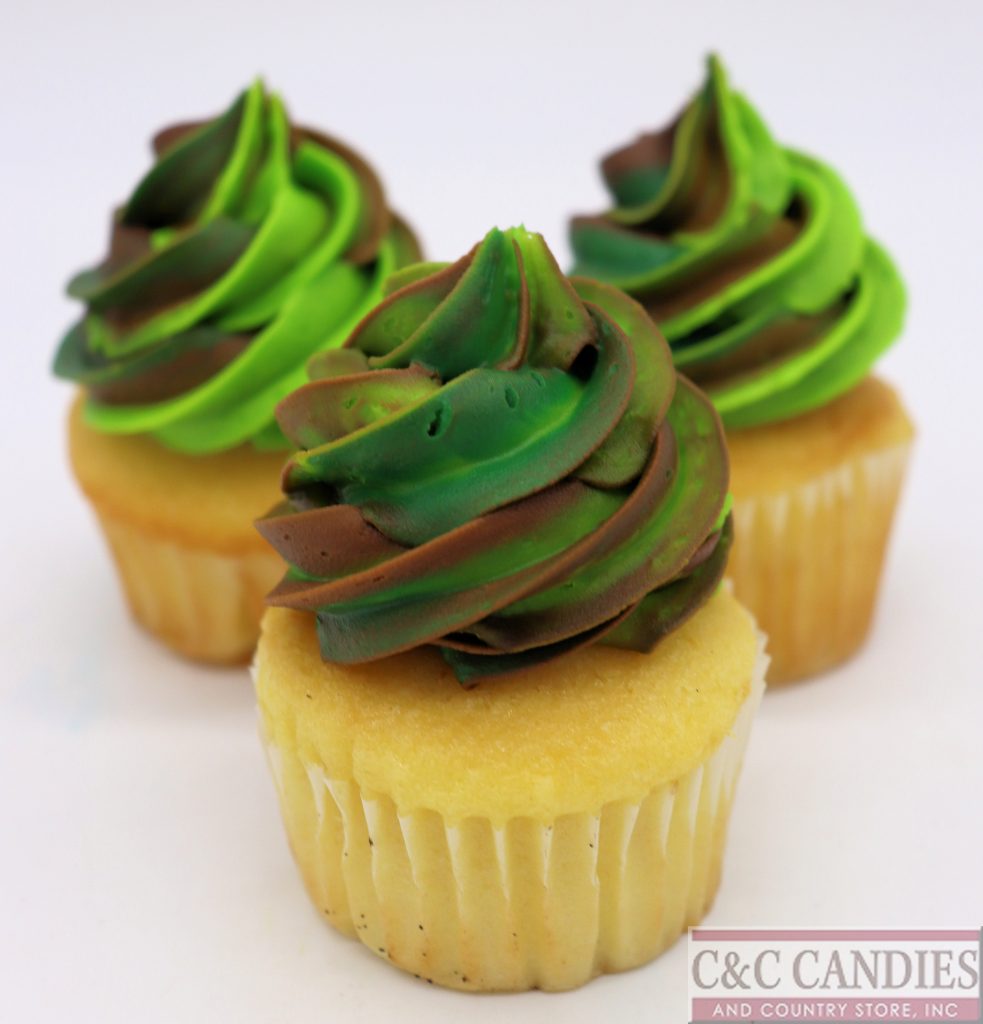 Camo Cupcakes