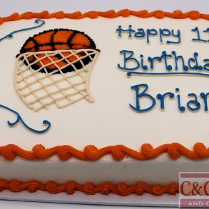 Hoops - Sheet Cake