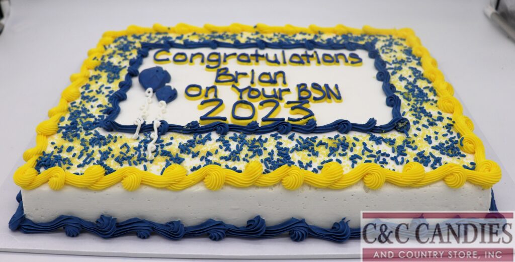 Sweet Success - Graduation Sheet Cake