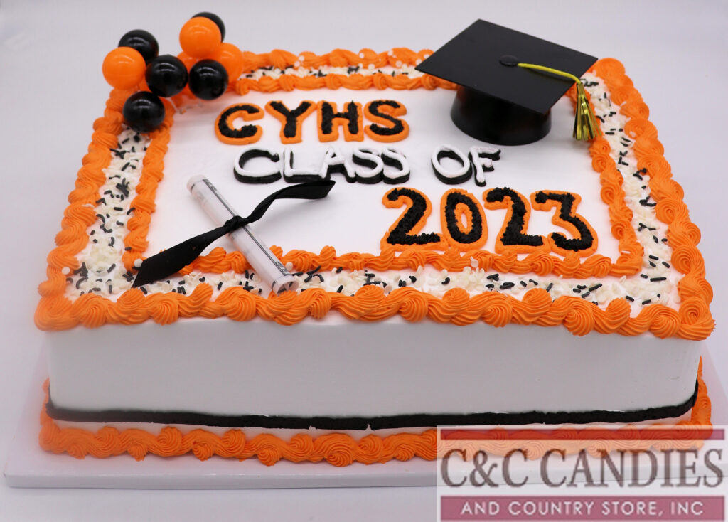Commencement Confectionery - Graduation Sheet Cake