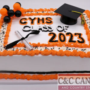 Commencement Confectionery - Graduation Sheet Cake