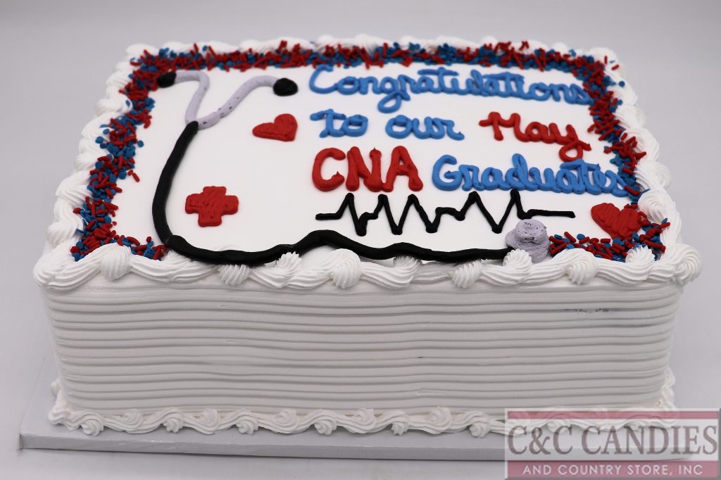 Medical Graduate Sheet Cake