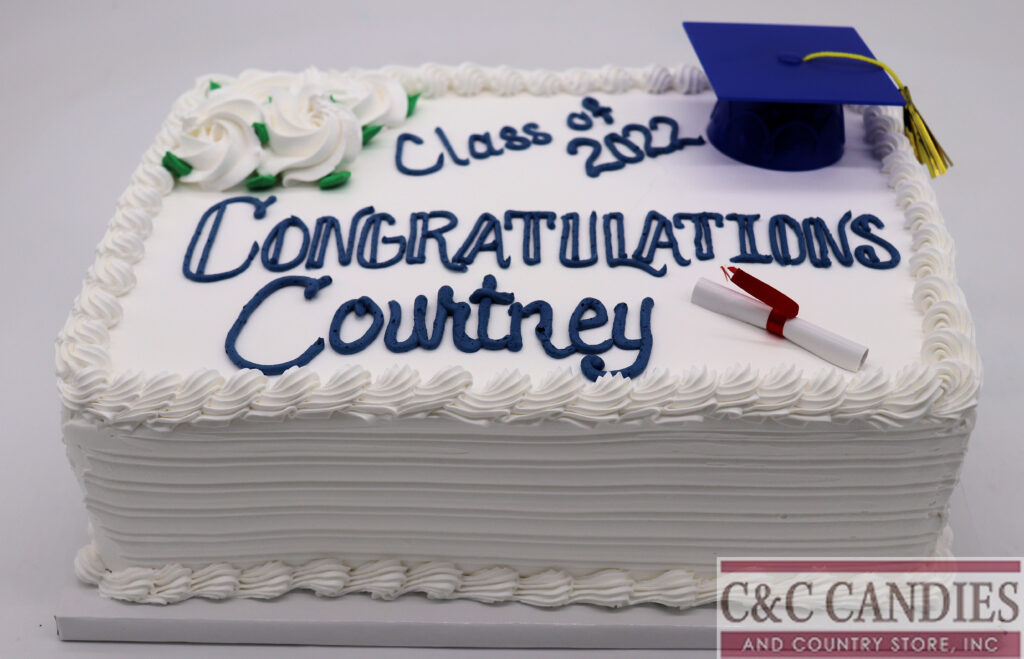 Pomp and Pastry - Graduation Sheet Cake