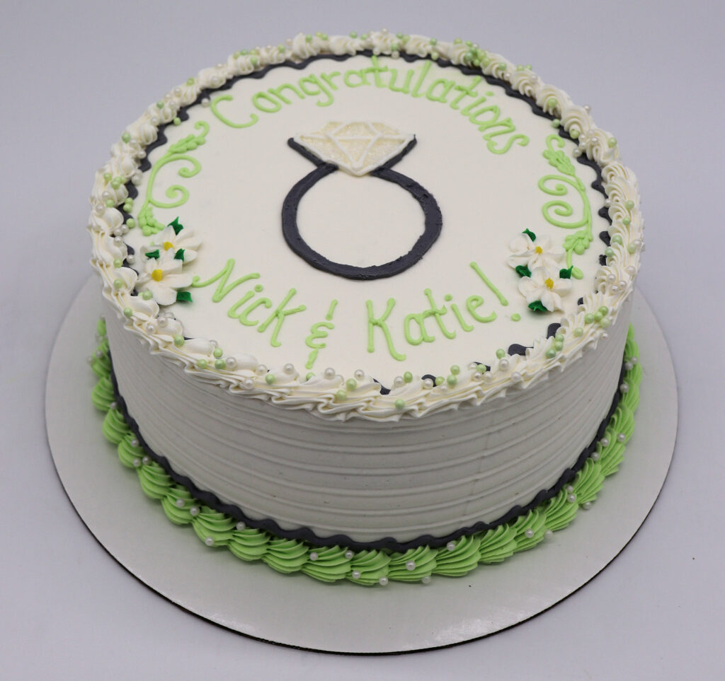 Put a Ring on It - Round Cake