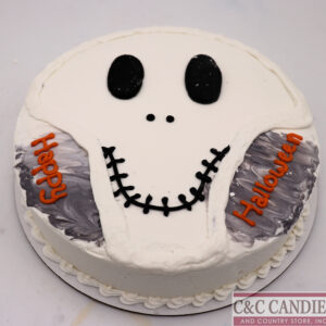 Jack Skellington Round Cake