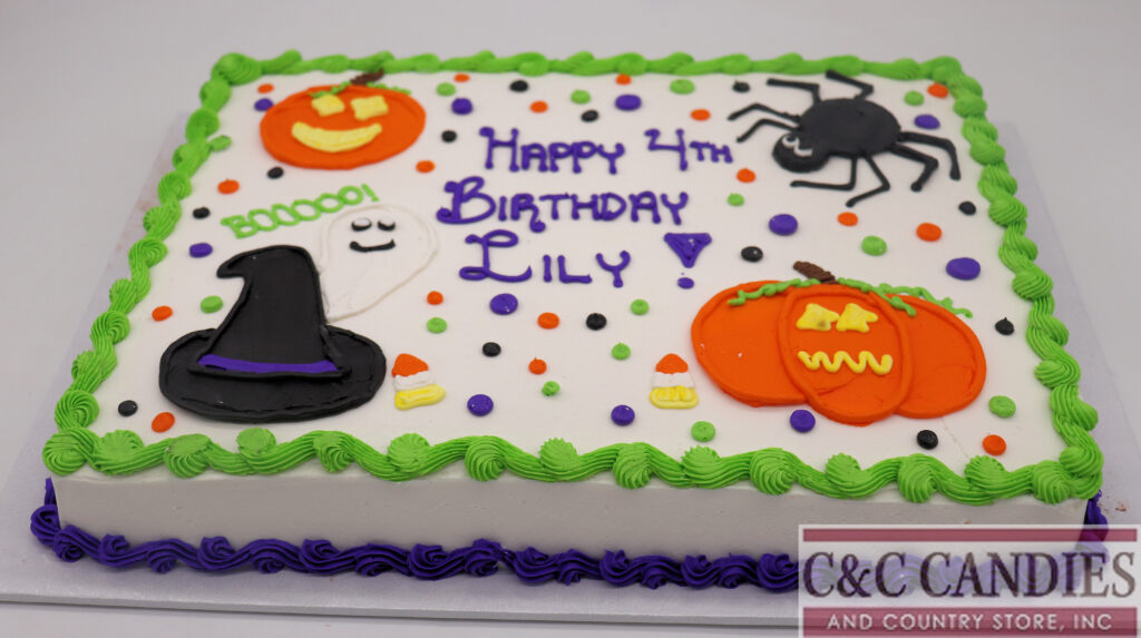 Spooky Sweet Spectacular - Sheet Cake