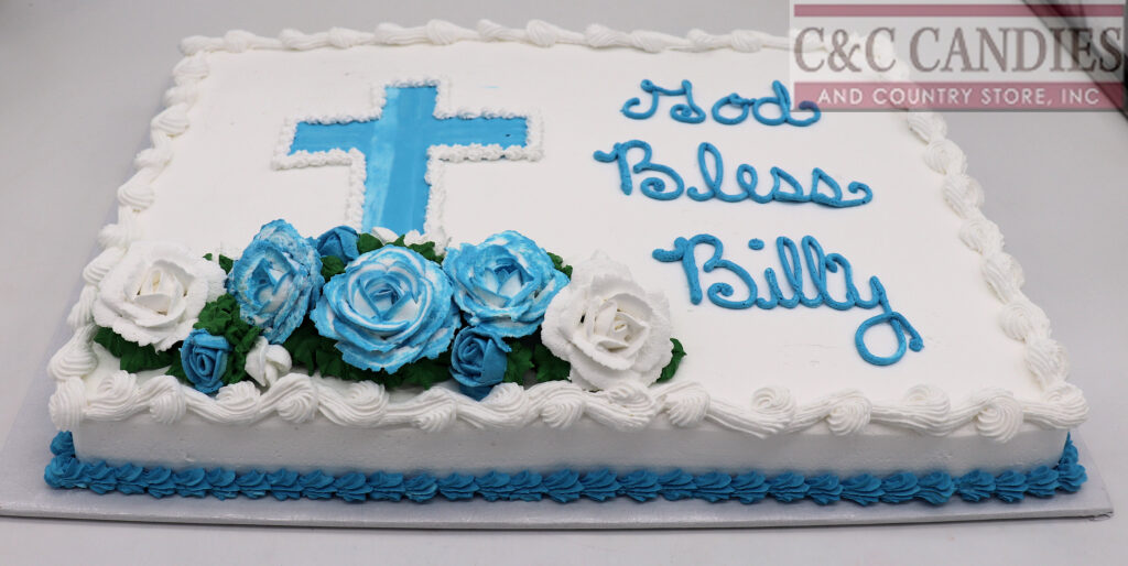 Heavenly Blessings - Sheet Cake