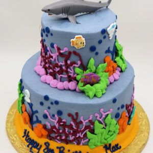 Shark Adventure - Tier Cake