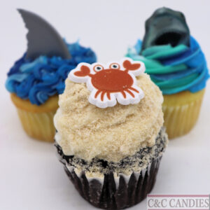 Beach Themed Cupcakes