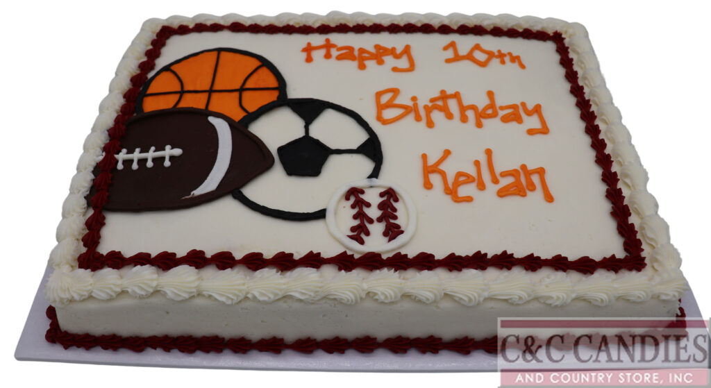 Game Day - Sheet Cake