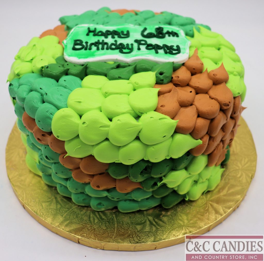 Woodland Celebration Round Cake