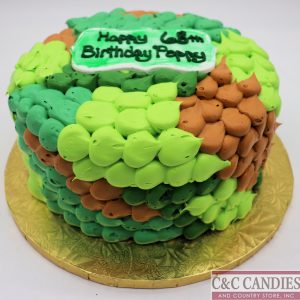 Woodland Celebration Round Cake