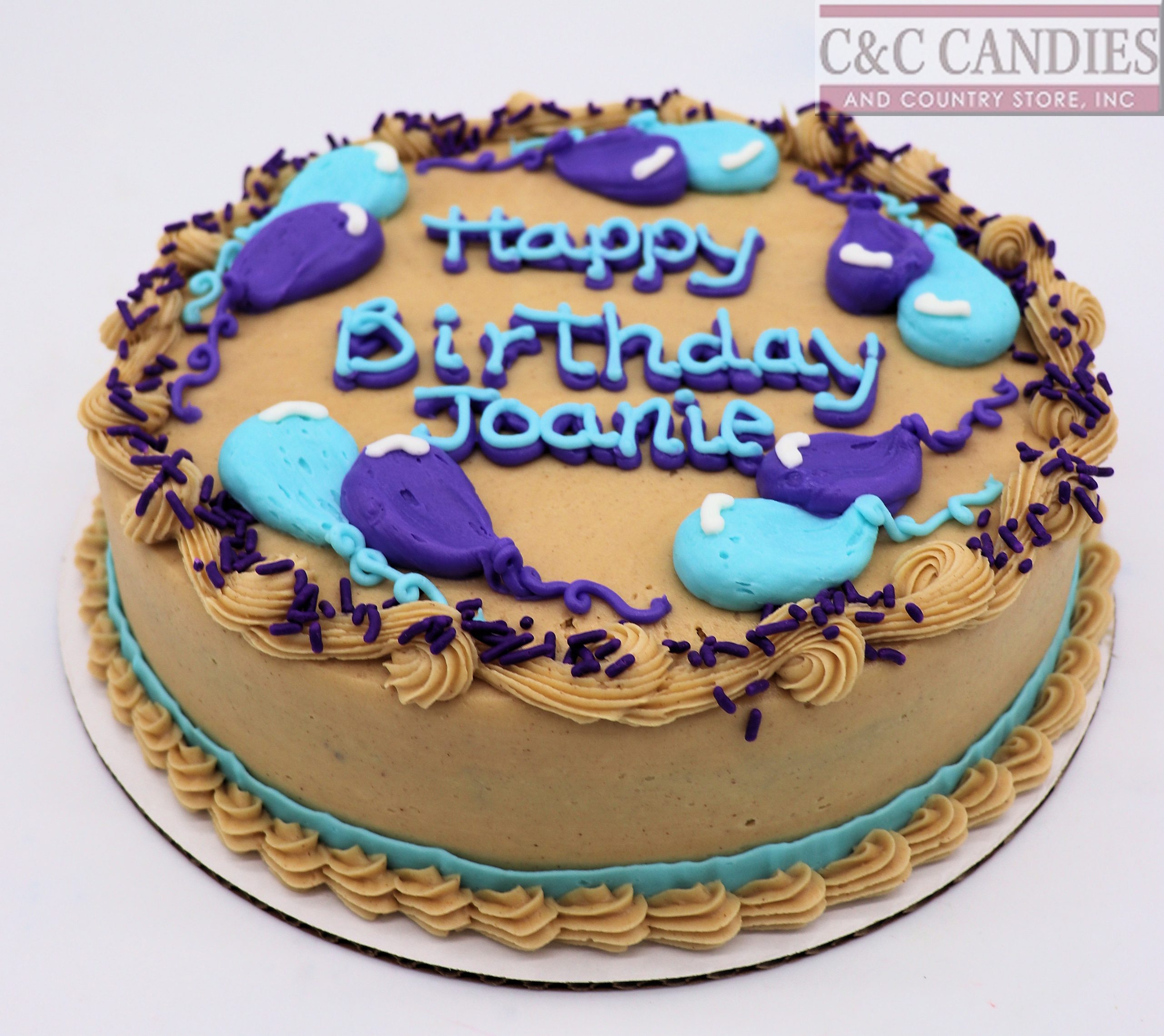 Party Time Balloons - Round Cake - Image 3